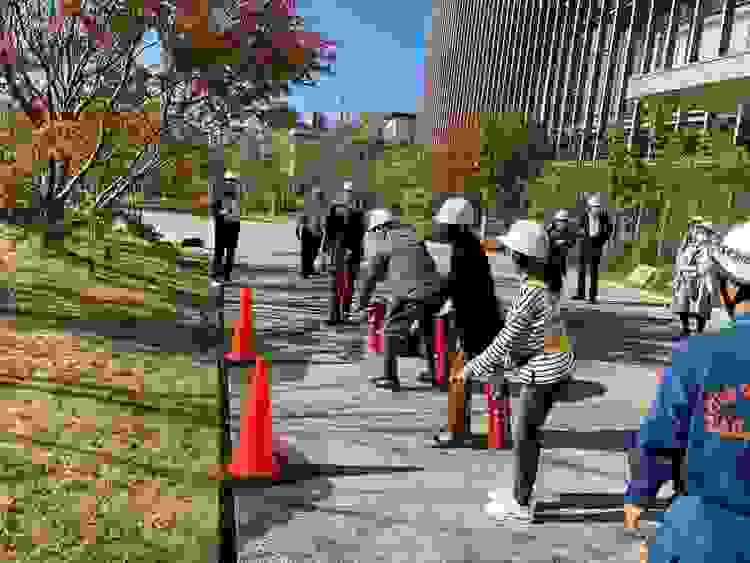 消防訓練（消火器訓練）