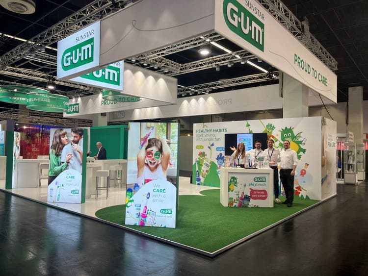 GUM booth at IDS